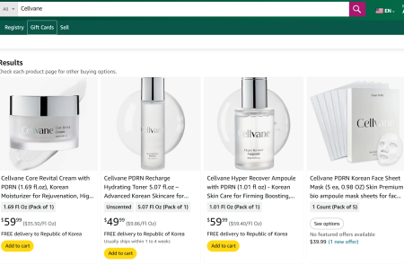 제론셀베인, ‘셀베인 코스메틱’ 美 아마존 공식 진출 “해외 성장 속도”