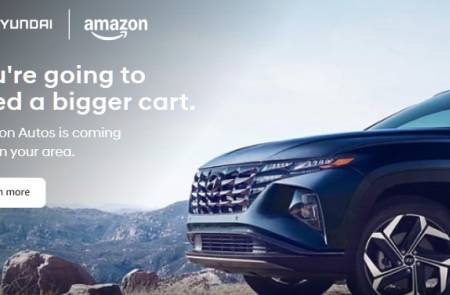  현대차, 업계 최초 아마존 '장바구니'에 자동차 담다"