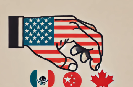 트럼프, 중국 관세 부과를 시작으로 캐나다·멕시코에도 관세 부과 강행