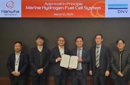 한화에어로스페이스, 선박용 수소연료전지 AIP 인증 획득… 글로벌 공략 발판 마련