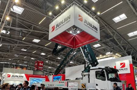 전진건설로봇, 獨 건설기계 박람회 참가해 신제품 모델 ‘Elect-REX’ 공개