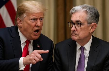 트럼프, 연준 파월 의장 또 압박…“금리 인하 안 하면 경기 둔화” 