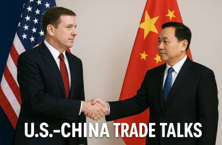 美中, 고위급 무역 대화서 ‘진전’…12일 공동성명 발표 예정