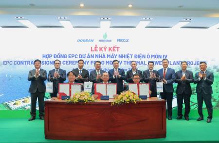 두산에너빌리티, 베트남 에너지사와 가스복합발전소 건설공사 계약 체결… 총 9000억원 규모