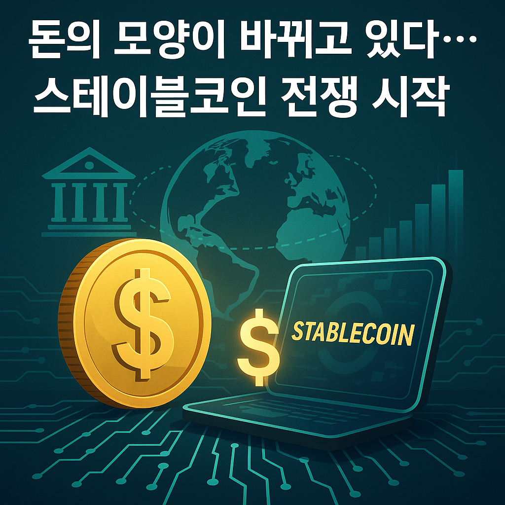 인사이트] 돈의 모양이 바뀌고 있다… 스테이블코인 전쟁 시작
