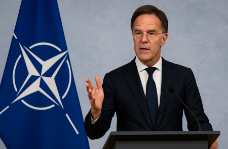 뤼터 나토 사무총장, “집단 방위력 400% 증강 촉구”