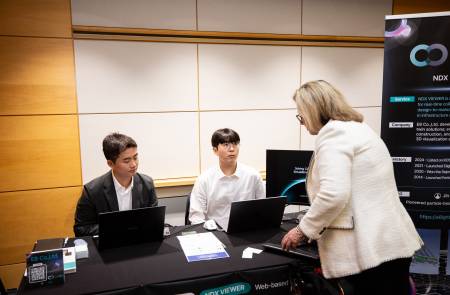 E8, 美 GSMP 2025 참가…북미 시장 겨냥한 3D 디지털 트윈 뷰어 공개