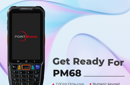 포인트모바일, 차세대 산업용 PDA  단말기 신제품 'PM68' 출시