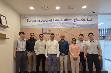 마이크로디지탈, 세계 최대 백신기업 인도 SII와 현장실사 진행