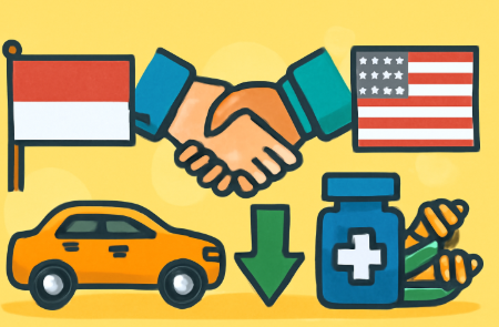 인니, 美와 무역합의 체결..관세 32→19%, 대가는 미국산 車·농산물 등 규제완화