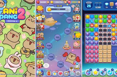 '애니팡2'가 안마의자 쏜다…11년만의 첫 콜라보, '와다다곰' 등장