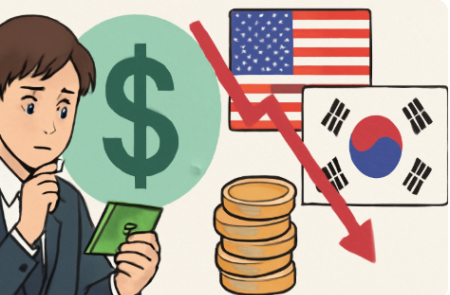 달러-원 환율, 美 서비스업 부진에 하락..1386.30원 마감