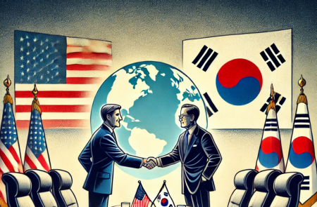 트럼프 대통령, 주한미군 기지 부지 소유권 언급… 대(對)북 입장도 밝혀