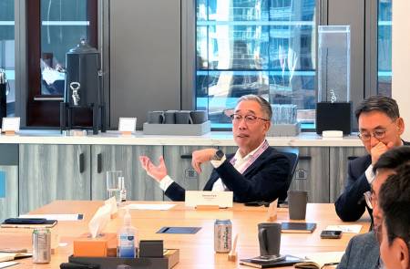 두산그룹 경영진, 실리콘밸리에서 AI 혁신 전략 모색… 아마존·엔비디아 등 방문