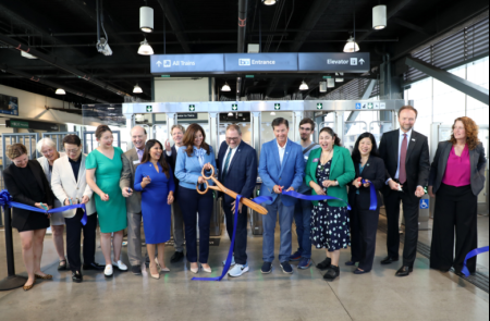 에스트래픽, 美 샌프란시스코 BART 50개 역사에 요금 게이트 조기 완공… 기술력 입증 