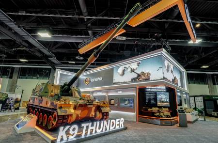 한화, 美 육군협회 주관 전시회 참가해 K9A2·다계층복합방호체계 등 공개