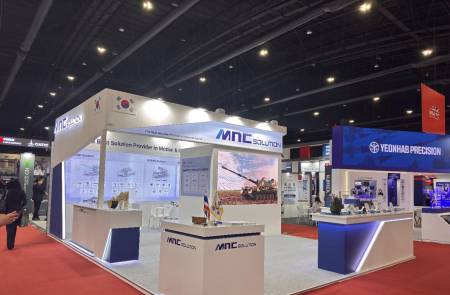 엠앤씨솔루션, 태국 방산전시회 참가해 글로벌 MRO 시장 공략 
