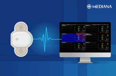 메디아나, 웨어러블 무선 기기 기반 '유·무선 통합' 환자 AI 모니터링 플랫폼 구축