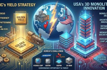 [인사이트] "비싼 장비 대신 수율" TSMC의 실리… 美선 '3D 모놀리식' 역습 시작