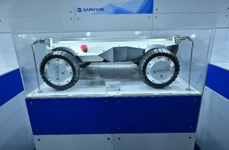 삼현, 국내 최초 '고하중 자율주행로봇' 美 CES 공개...휴머노이드 관절·로봇 플랫폼 기술 주목