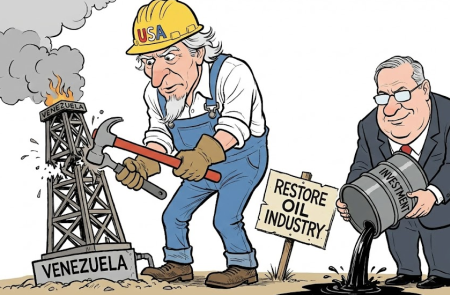 美 정부, 베네수엘라 석유 장악 추진… 인프라 복구 후 수익 창출 계획