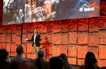 두산밥캣, ‘CES 2026’서 AI와 전동화 기술 결합한 차세대 건설장비 솔루션 공개