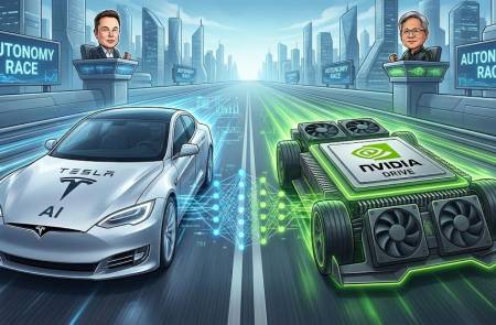 머스크 테슬라 CEO, 엔비디아 '알파마요'에 견제구… "자율주행 완성까지 5~6년 이상 소요될 것"