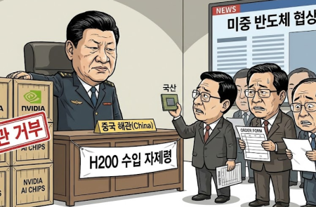 중국 세관, 엔비디아 H200 통관 금지 지시… 미중 정상회담 앞둔 '전략적 맞불'