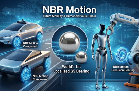 엔비알모션, 테슬라 로보택시에 로봇 감속기 1위 '나브테스코'까지...휴머노이드 밸류체인 진입