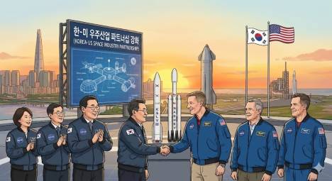 우주항공청-美 NOAA, 우주환경 협력 ‘청’ 단위 격상… 심우주 관측 협력 확대