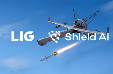 LIG넥스원, 美 방산업체 쉴드 AI와 ‘드론발사 유도탄-수직 이착륙 무인기’ 융합 사업 추진