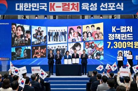 문체부, 7300억원 규모 ‘K-콘텐츠 정책펀드’ 조성