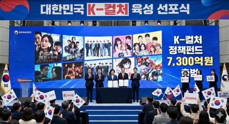 문체부, 7300억원 규모 ‘K-콘텐츠 정책펀드’ 조성