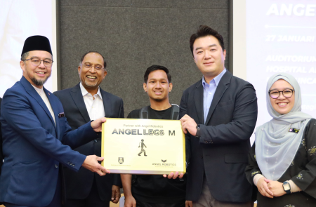 엔젤로보틱스, 말레이시아 국립대 병원서 ‘엔젤렉스 M20’ 공식 출시