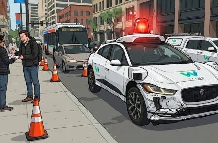 웨이모 자율주행 택시, 등교 중 어린이 충돌…미 교통당국 조사 착수