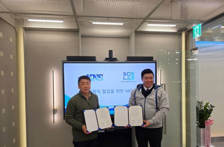 케이엔에스-에스오에스랩, 라이다 양산 동맹… 글로벌 시장 공략 가속