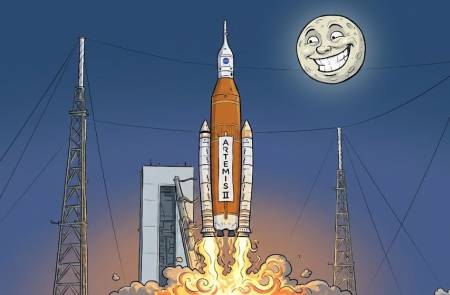 NASA, '우주비행사 달 궤도 비행' 3월로 연기…연료 누출 문제 해결 위한 조치