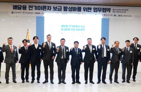 대동모빌리티, '2035년 전기 이륜차 60%' 정부 협약 참여…배달 혁신 주도