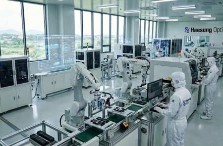 해성옵틱스-KNS, 'AI 자율생산 고도화 시스템' 구축 동맹..로봇 부품 시장 진출