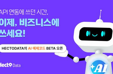 헥토데이터, 업계 최초 ‘AI 예제코드’ 서비스 출시..API 연동 편의성 극대화