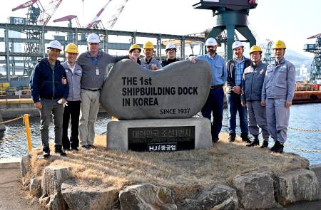 HJ중공업 기술력에 미 해군 ‘대만족’… MRO 정비 공사 확대 요청
