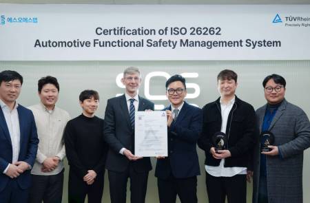 에스오에스랩, 차량용 라이다 국제표준 'ISO 26262' 인증 획득