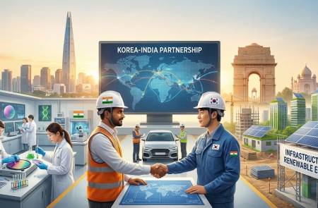 산업부, 인도와 경제협력 위해 컨퍼런스 진행... AI·공급망·우주 분야 협력 확대