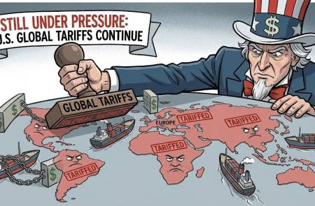 美 “대 중 무역협상 및 글로벌 관세 정책 추진 중”… 상호관세 위법 판결 개의치 않아