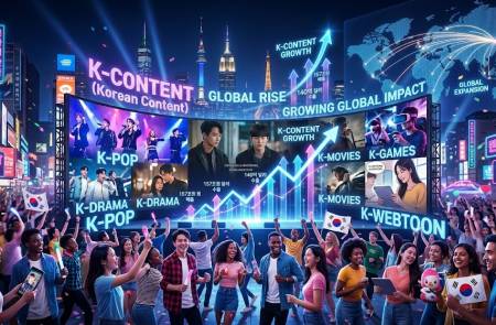 K-콘텐츠, 매출 157조·수출 140억달러 돌파… 역대 최고 실적 경신