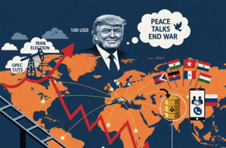 100달러 선 뚫었던 국제유가…트럼프 "전쟁 마무리 수순" 발언에 80달러대로 곤두박질