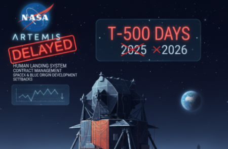 NASA 달 착륙 프로젝트 '아르테미스' 적신호..스페이스X·블루오리진 개발 지연 여파