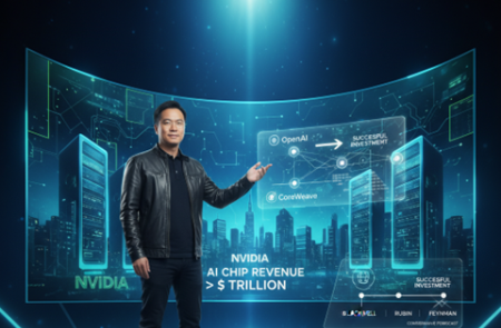 젠슨 황 엔비디아 CEO, 순환거래 우려 일축…"AI 칩 매출 1조달러 상회할 것"