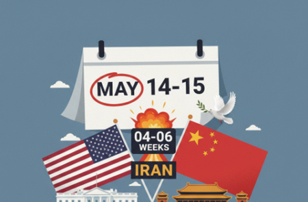 트럼프, 5월 14~15일 방중 확정…백악관 "이란전 4~6주 예상" 종전 시사