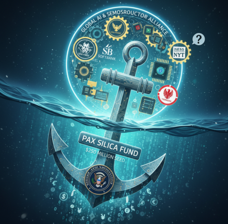 트럼프 행정부, '팍스 실리카 펀드'에 2억5000만달러 투입… 글로벌 AI·반도체 연합체 추진